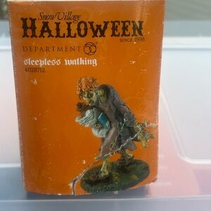 Department 56 Sleepless Walking Figurine - Orange and White